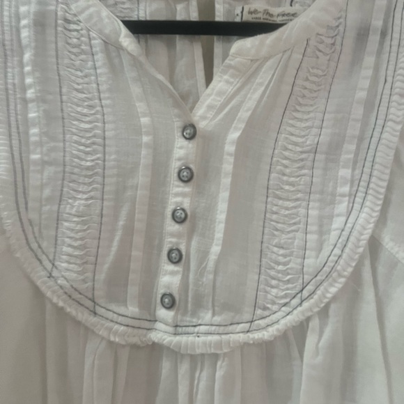 We The Free White Peasant Blouse - Picture 4 of 10